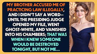 She’s A Fraud — My Brother Accused Me Of Practicing Law, But The Judge Went Ghost-White And He...