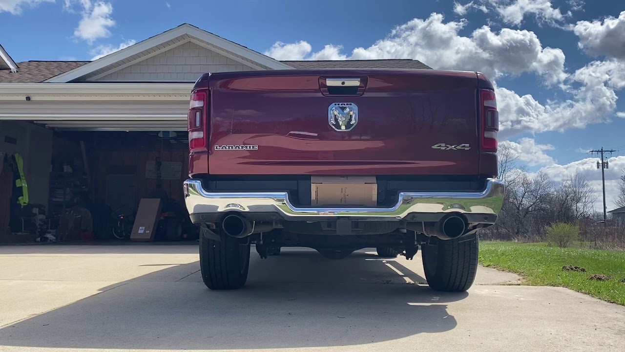 2019 Ram 1500 Borla Attak with optional add on resonator YouTube