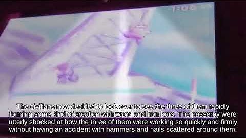 Tether Recovery Wolf holding Flipper below Punishment Coliseum