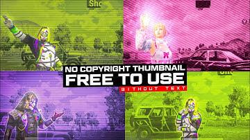 PUBG THUMBNAIL PACK | FREE TO USE PUBG THUMBNAILS WITHOUT TEXT PACK | FREE BGMI THUMBNAILS PACK