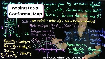 w=sin(z) as a Conformal Mapping