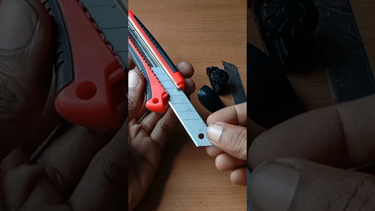 How to change blade of Kutir Utility Knife🔪😲 / utility knife/how to change blades/Mr. Fitter 