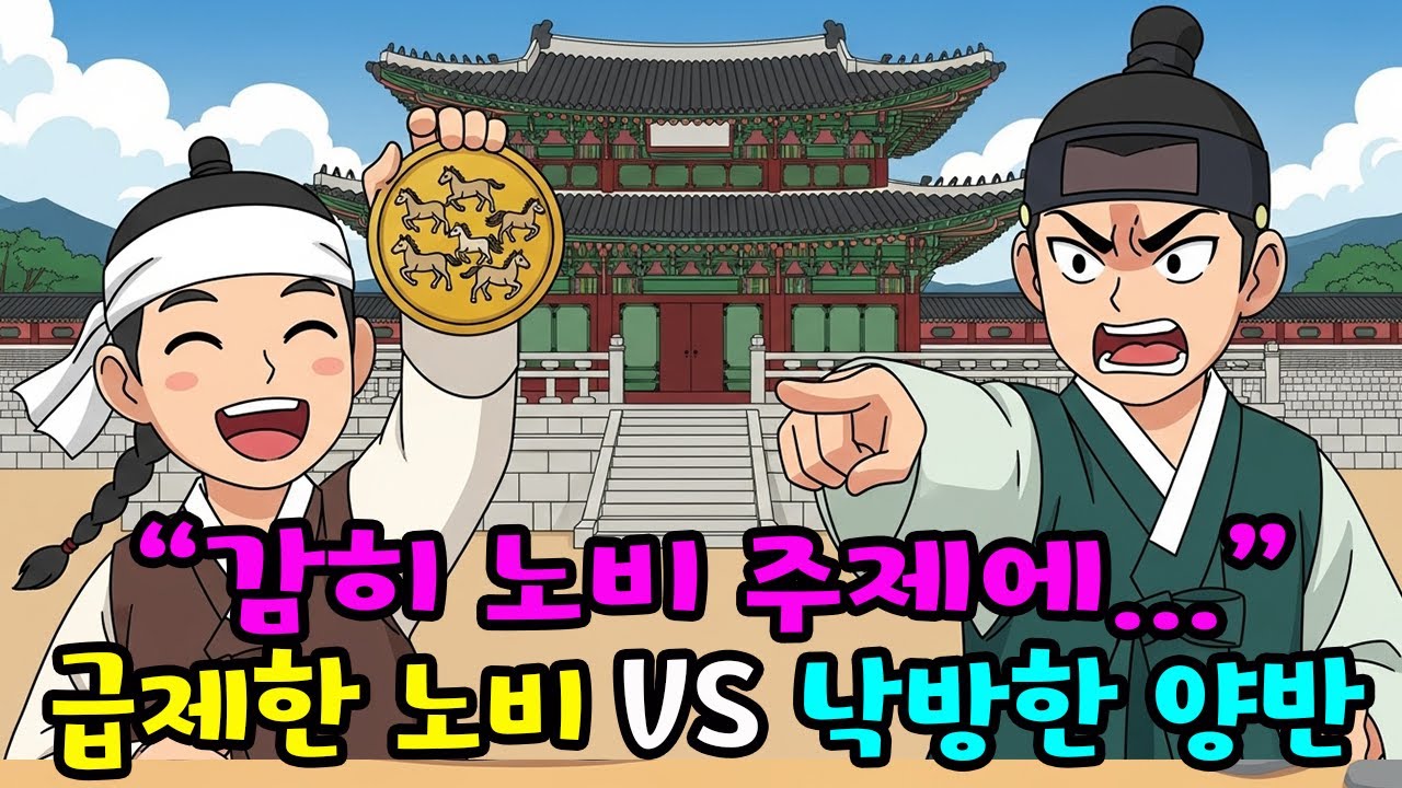 과거에 급제한 똑똑한 노비   #민담 #설화 #야담 #어른들의옛날이야기 #야사