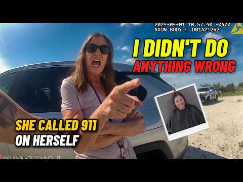 Florida Woman Arrested After Calling 911 Because She Was Too Drunk to Start Her Car #bodycam