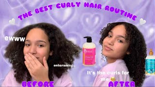 the best winter curly hair routine for definition 👩🏽‍🦱❄️