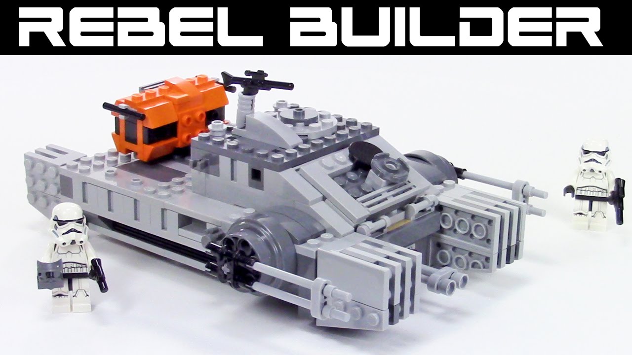 Lego Star Wars Rogue One Imperial Hovertank Moc! - Youtube