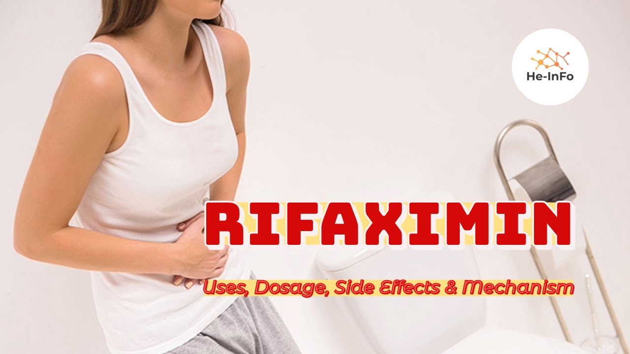 #rifaximin | Uses, Dosage, Side Effects & Mechanism | Xifaxan
