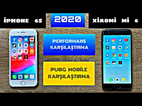 iphone 6S vs Xiaomi mi 6 karşılaştırma ve Pubg mobile performansları...