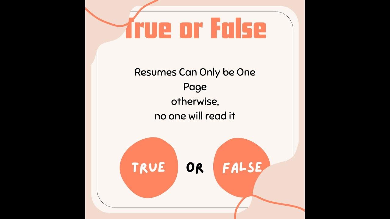 does-your-resume-have-to-fit-on-one-page-youtube