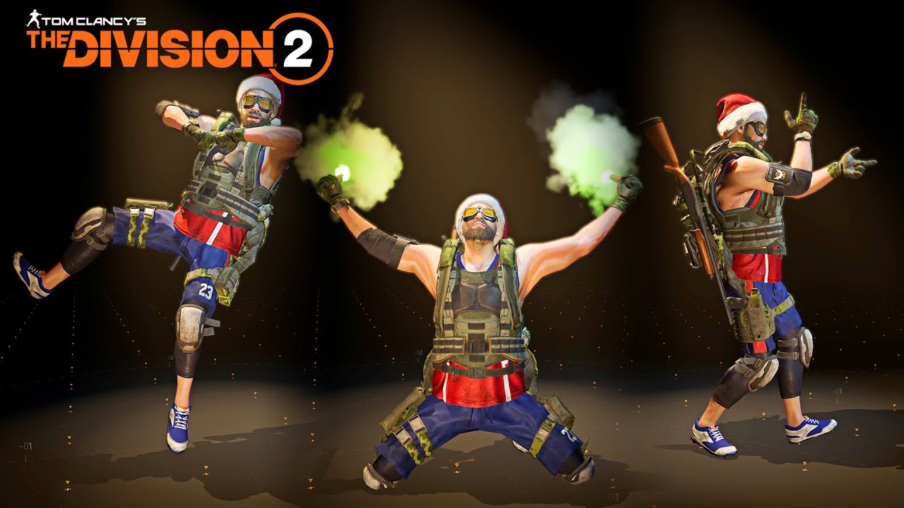 ALL EMOTES (UPDATED) - The Division 2: Warlords of New York (Showcase)
