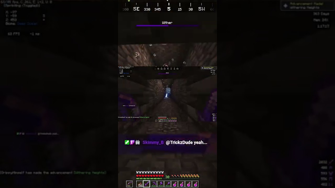 I fought the Wither for the First time...