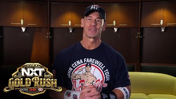 John Cena reveals the Iron Survivor competitors: NXT Gold Rush 2025 highlights