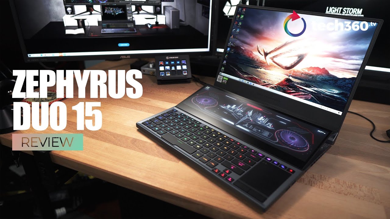 Test du ROG Zephyrus Duo 15 : le notebook gaming dual-screen d