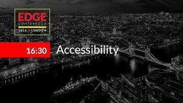 EdgeConf 3: Accessibility
