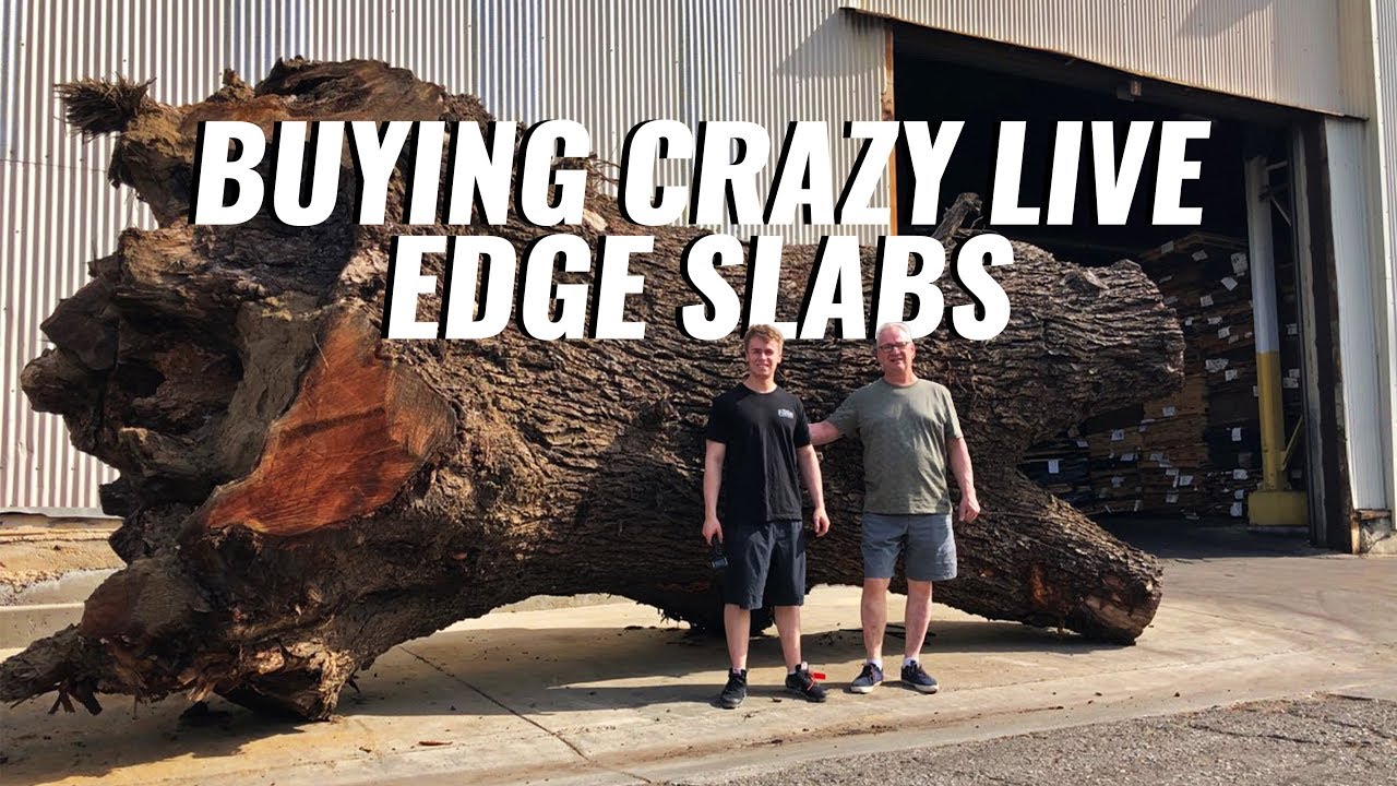 Buying the Nicest Live Edge Slabs in LA