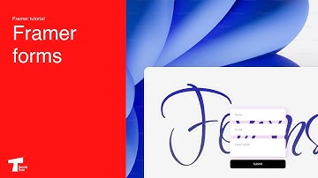 Framer tutorial : Connect a Framer form to an Airtable webhook.
