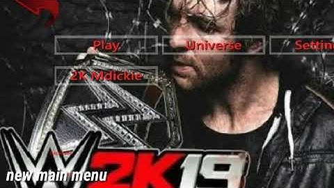 WR3D WWE 2k19 best ever mod .... Link in description