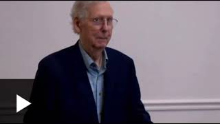 McConnell freezes for second time during press event