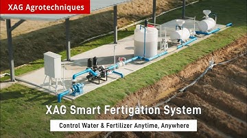 XAG Smart Fertigation System | Control Water & Fertilizer Anytime, Anywhere