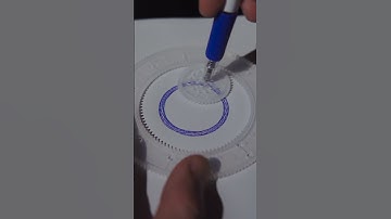 How many circles were drawn? #shorts #drawing #spirograph