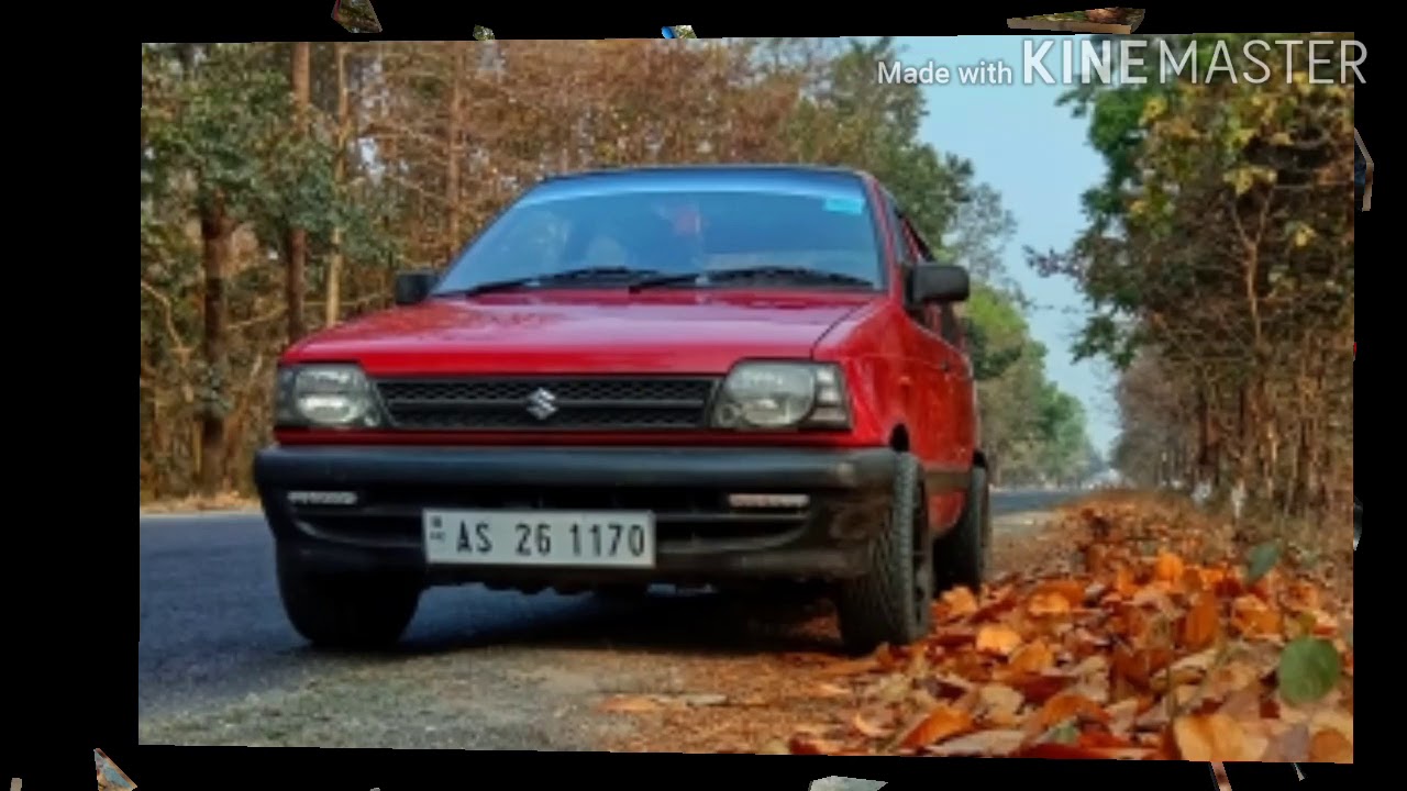 Maruti 800 modified alloywheels drl lights YouTube