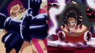 One Piece Episode 857 Review - Gear Fourth Luffy Vs Katakuris Unstoppable Donuts