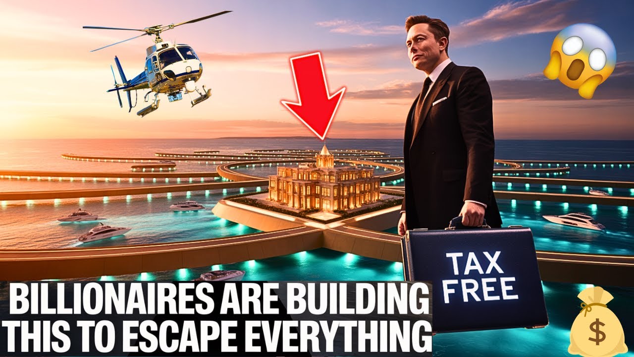 Why the Rich Are Building Floating Cities