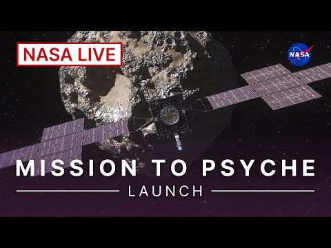 Psyche Launches to a Metal Asteroid (Official NASA Broadcast)