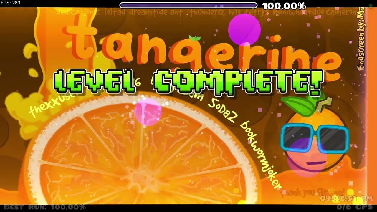 Tangerine 100% - YouTube