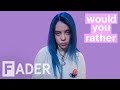 Billie Eilish on her love of smells, zombies & more | 'Would You Rather' Season 1 Episode 13