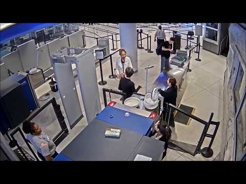 Rochester NY Airport Security passing insulting notes to travelers caught on tape