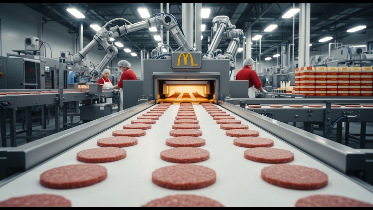 How McDonald's Hamburgers Are Made: From the Factory to Your Hand