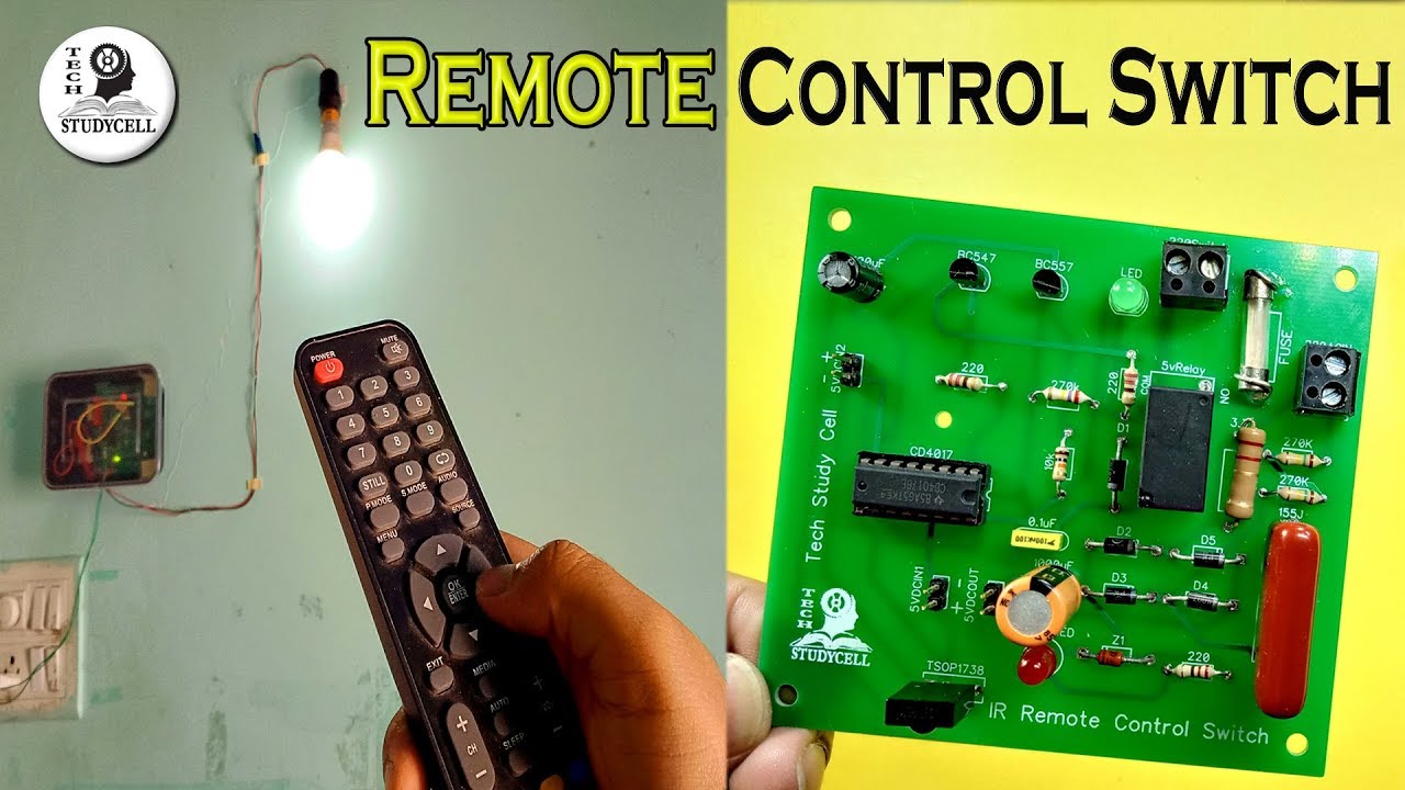 Remote Control Light Switch Circuit Diagram : Diagram Wiring Diagram