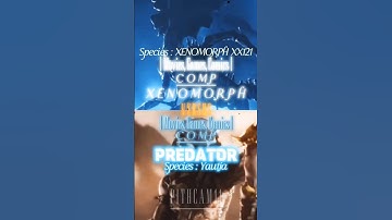 Composite Xenomorph Vs Composite Predator #avp #Predator #yautja #Xenomorph #alien #edit #vs