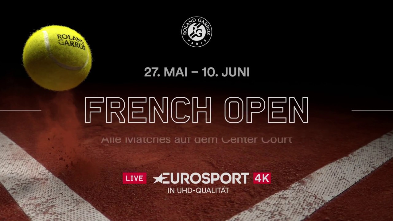 New Eurosport 4K - promo - French Open 2018