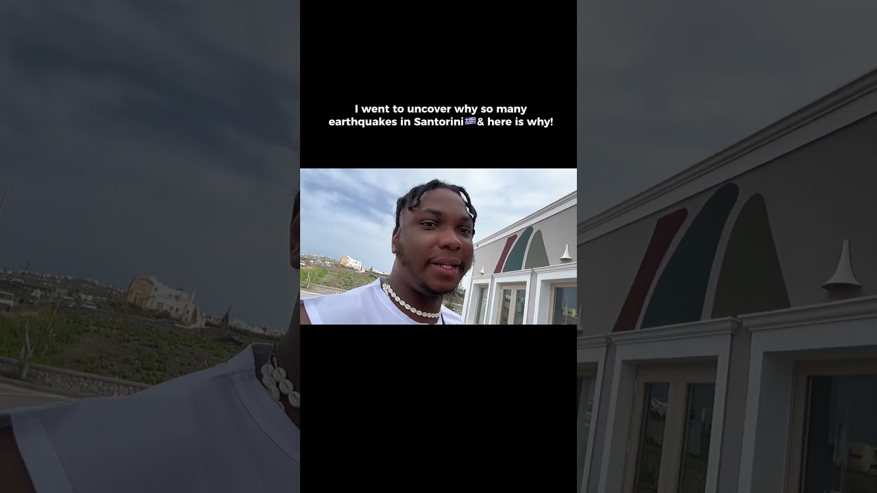 I went to uncover why so many earthquake in Santorini🇬🇷& here is why! 