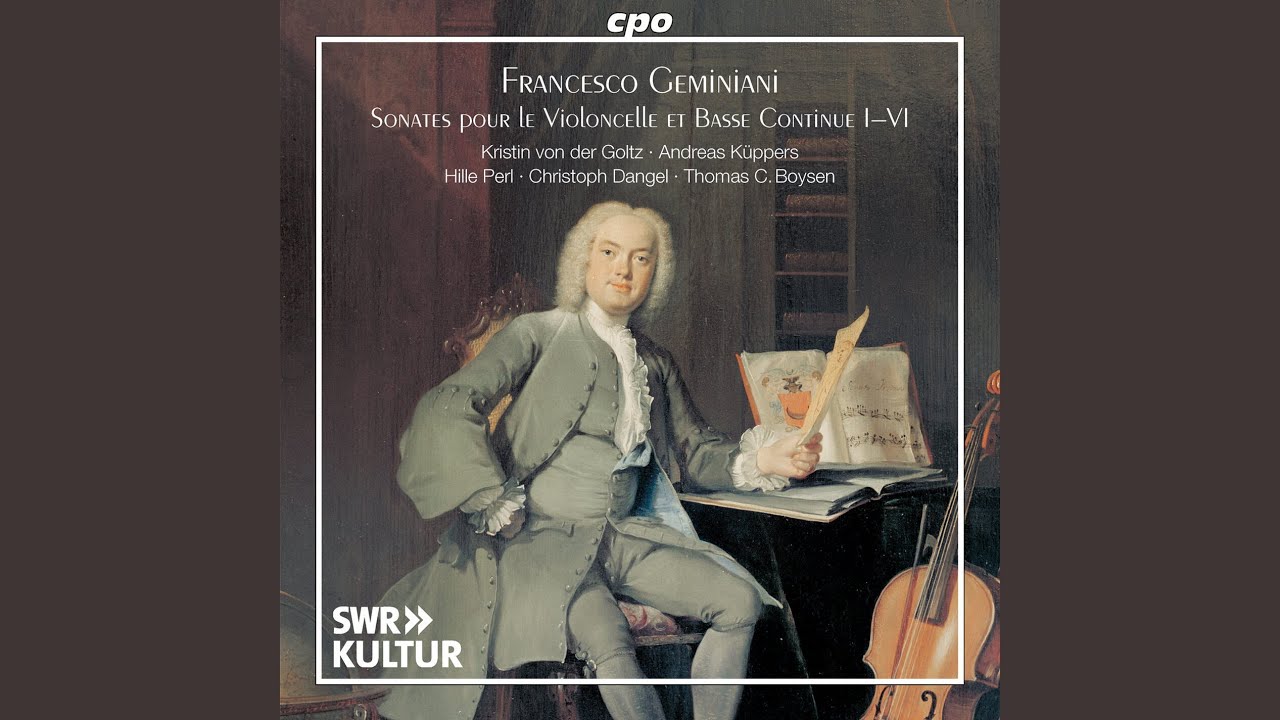 Tonton Cello Sonata in D Minor, Op. 5 No. 2, H. 104: IV. Allegro di YouTube