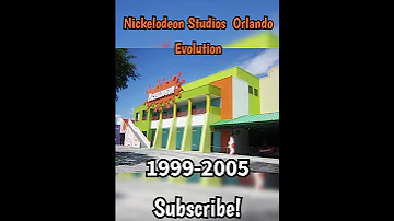 Nickelodeon Studios Orlando Evolution 