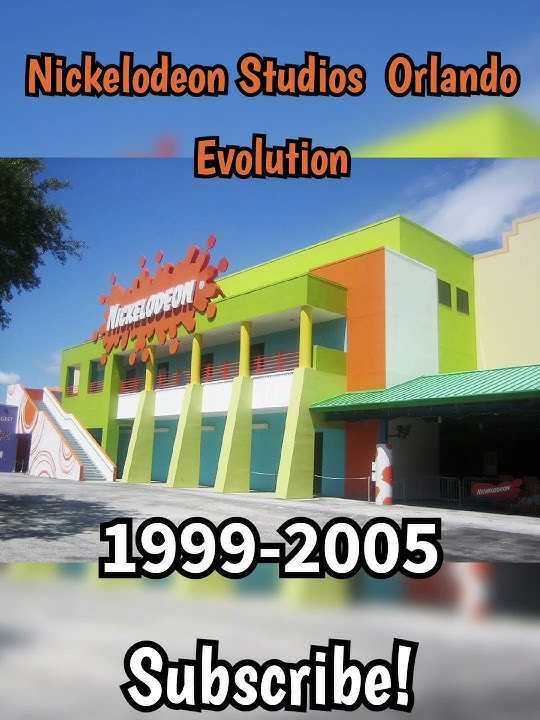 Nickelodeon Studios Orlando Evolution!