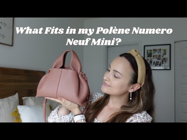 Polene Numero Neuf Mini Chalk Review, Mod Shots & What Fits Inside