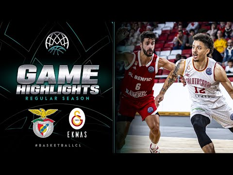 SL Benfica v Galatasaray EKMAS | Gameday 5 | Highlights | #BasketballCL 2023-24