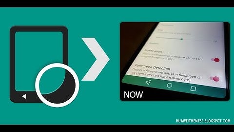 ROUNDED CORNERS SCREEN - Cornerfly (No need root)
