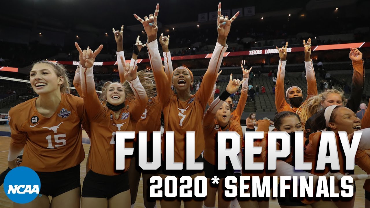 Texas vs. Wisconsin 2020* NCAA volleyball semifinals FULL REPLAY