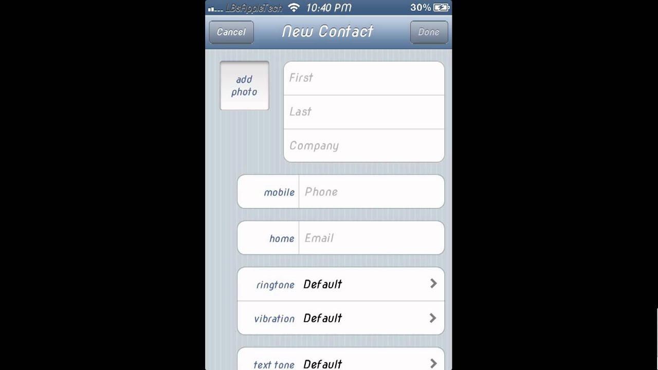 NickName- Cydia Tweak August 2012