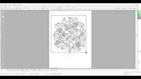 Converting a PDF image for Embird with the Windows Snipping Tool