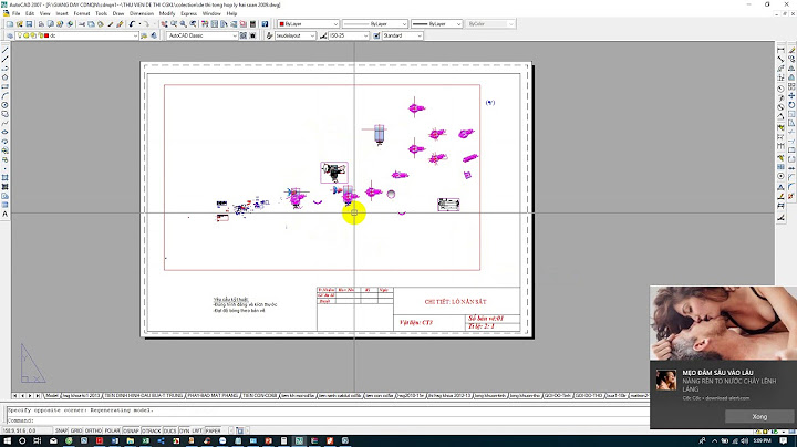 Hướng dẫn in file cad