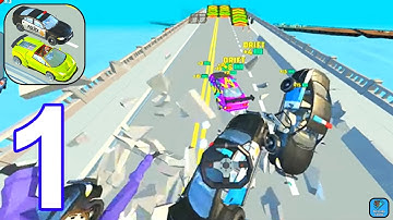 Crazy Rush 3D - Car Racing - Gameplay Walkthrough Part 1 (iOS,Android Gameplay)