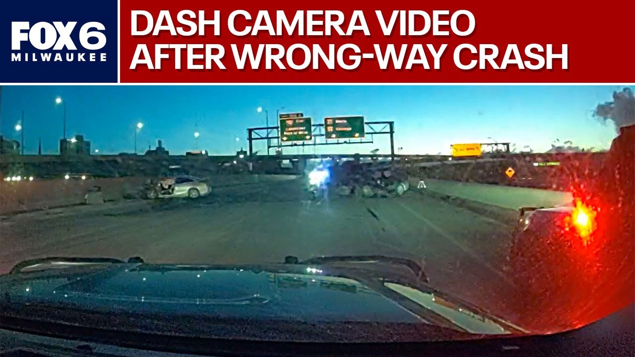 Dashcam video: Aftermath of Milwaukee wrong-way crash | FOX6 News ...