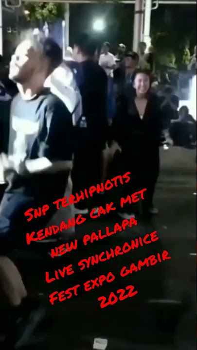 SNP terhipnotis kendang cak met new pallapa live synchronice fest expo gambir 2022