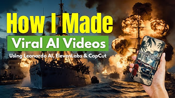How I Made Viral AI Videos Using Leonardo AI, ElevenLabs & CapCut
